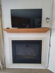 Gas fireplace in Waterville Valley Vacation Condo